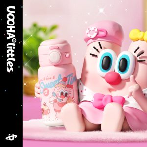 uooha悠饮保温杯高颜值便携儿童吸管保冷杯子女不锈钢水杯大容量