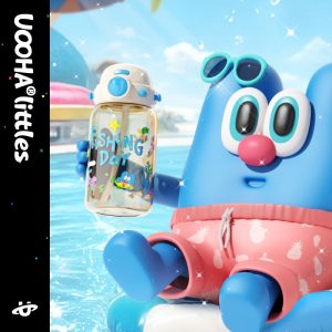 uooha好悠趣PPSU吸管杯子女生高颜值便携儿童夏季水杯学生大容量