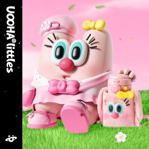 uooha毛里毛气立体眼睛保温杯毛绒学生水杯不锈钢杯儿童保温杯