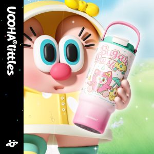 uooha吨霸保温杯可爱大容量高颜值吸管水杯冰霸杯便携随行杯礼物